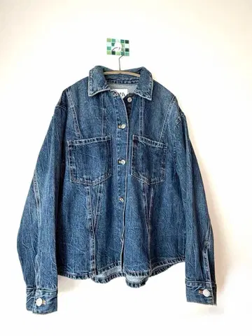 ZARA 데님 자켓 데님 블루