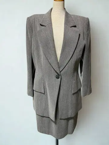 타카이치 씨풍 스커트 수트 셋업 쇼와 레트로