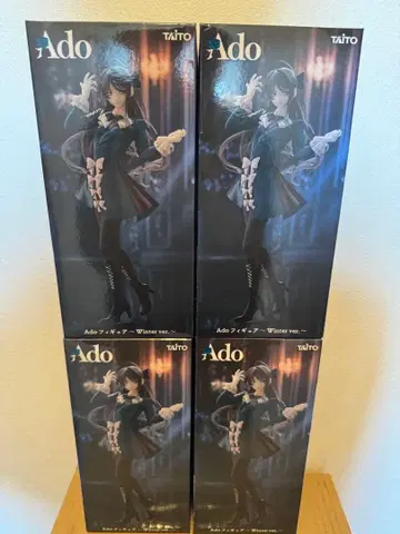 라운드원 한정판 Ado 피규어 Winter ver. 4체 세트