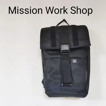 Mission Work Shop 블랙 럭색/백팩
