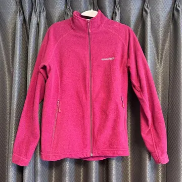 mont-bell 플리스 자켓 핑크
