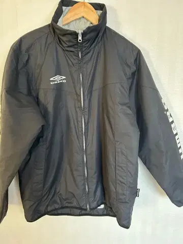 UMBRO 리버서블 풀집업 자켓 그레이