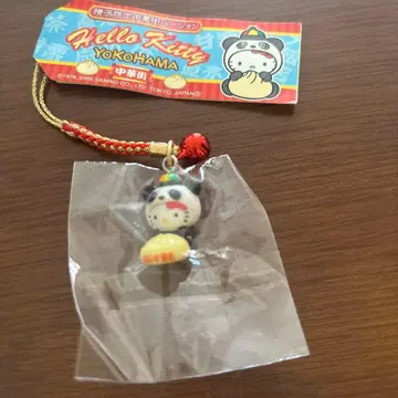 헬로키티 팬더 스트랩 요코하마 한정판