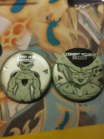 드래곤볼 40th 캔뱃지 세트