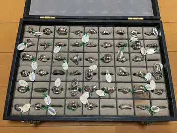 실버 반지 세트