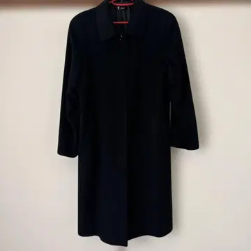 캐시미어 혼방 울 롱 코트