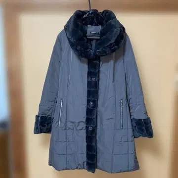 CASTELLETTI NANA 그레이 롱 코트