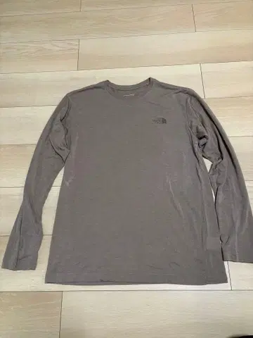 THE NORTH FACE 그레이 긴팔 셔츠