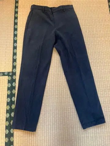 UNITED ARROWS 그레이 그린 코듀로이 팬츠