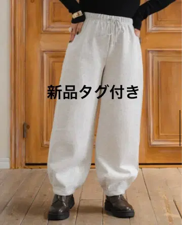 새상품 시마무라 배럴 스웨트 팬츠 helm 작은 키