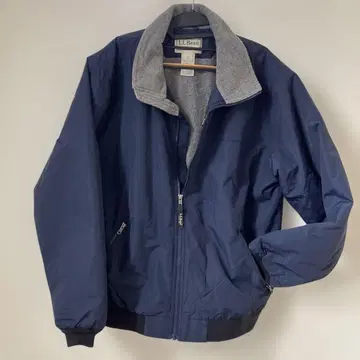 LL BEAN 네이비 나일론 남성용 자켓