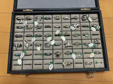 실버 반지 세트 다수의 디자인