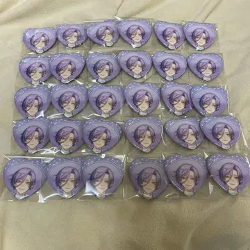 최종 가격 인하 니지산지 준 브라 랜덤 하트형 캔뱃지 사카키 네스