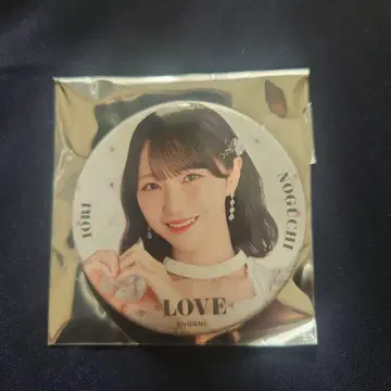 =LOVE 이코러브 8주년 투어 캔뱃지 보석 의상 노구치 이오리