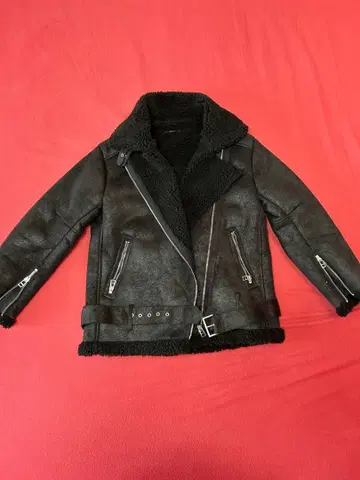 블랙 라이더 자켓 쉘 부착