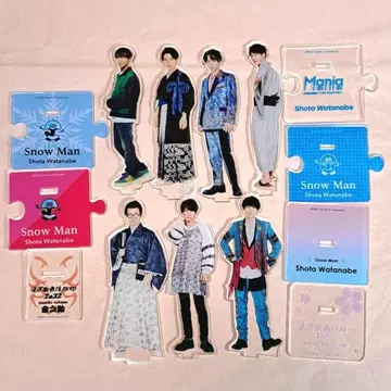 SnowMan 와타나베 쇼타 아크릴 스탠드 7개
