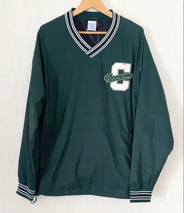 새상품 챔피온 지퍼 후디드 자켓 그린 정가 17380엔