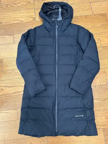 mont-bell 블랙 다운 코트 경량