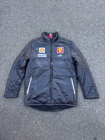 구제 의류 PUMA 푸마 패딩 자켓 쉘 페라리 usM