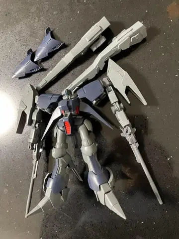 건담 프라모델 hg 바이아란 커스텀 반데시네 ver.