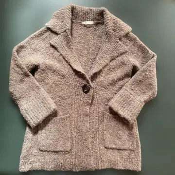 DoCLASSE 니트 코트 알파카 혼방