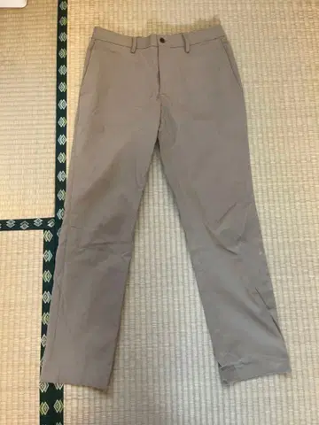 베이지 슬랙스 사이즈 40 (코듀로이)