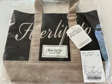 herlipto HLT mini tote 신주쿠 루미네 한정판 토트백