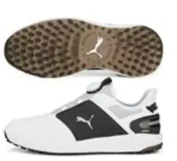 미사용 새상품 푸마(PUMA) 스파이크리스, 다이얼식 골프화