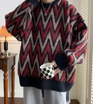 [ neos -addictive design- ] 빅 실루엣 니트 스웨터