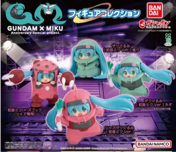 GUNDAM x MIKU 하츠네 미쿠 건담 피규어 전 4종 컴플리트