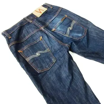 누디진 신 핀 스트레치 스키니 데님 28 허리 약 74cm