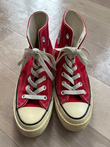 컨버스 척 테일러 레드 하이컷 ct70 23