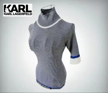 [ 칼 라거펠트 ] 여성용 상의 니트 그레이 계열 38 한정판 모델