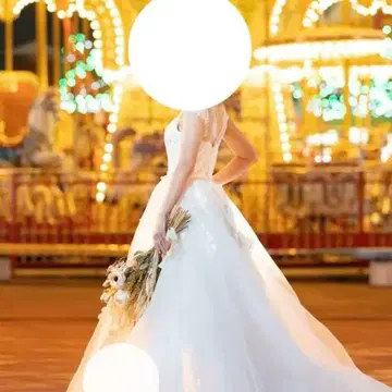 웨딩 드레스 롱 드레스