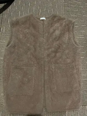 ballssy 볼지 투모로우랜드 브라운 베이지 베스트 포켓