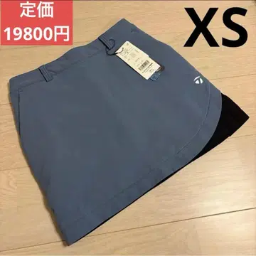 블루 XS 골프 스커트