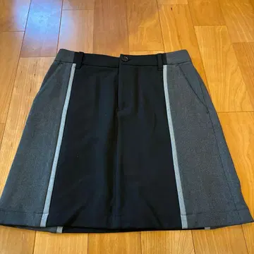 JUN&ROPE M 골프 스커트 블랙/그레이