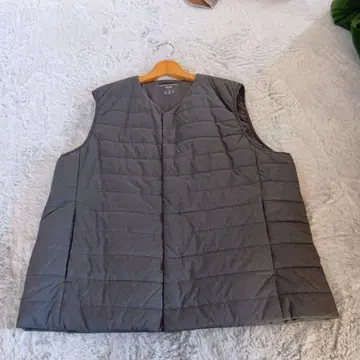 UNIQLO 유니클로 퍼프 테크 베스트 XL 그레이