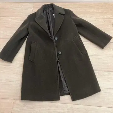 Theory 띠어리 울 100% 코트 이탈리아제 브라운