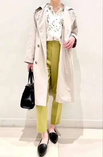 글로벌 워크 GLOBALWORK 트렌치코트 그레이지 L