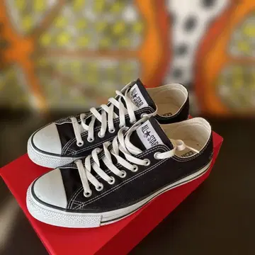 컨버스 ALL STAR 블랙 로우컷 스니커즈