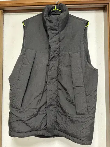 충전솜 스탠드 오버 사이즈 베스트