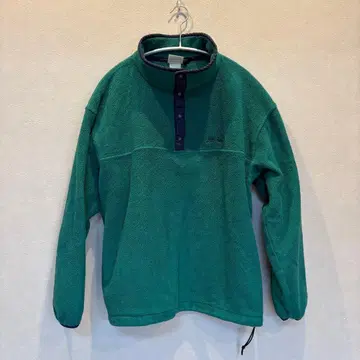L.L.Bean 80s 빈티지 스냅T 플리스 새상품급