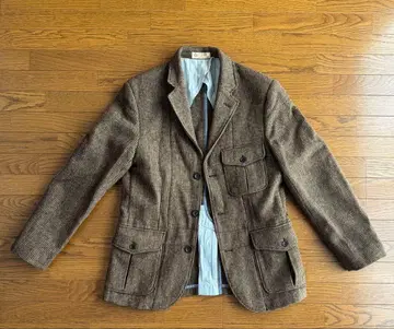 J.CREW 트위드 울 테일러드 자켓