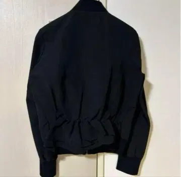 Lil kaene 뒷면 프릴 노카라 자켓