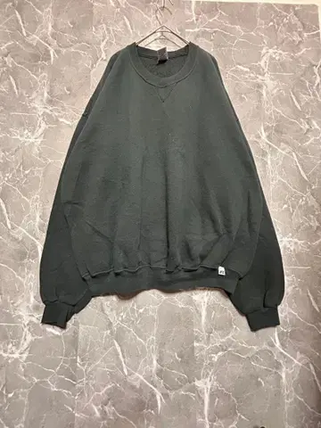 90s RUSSELL ATHLETIC 맨투맨 XXL 블랙