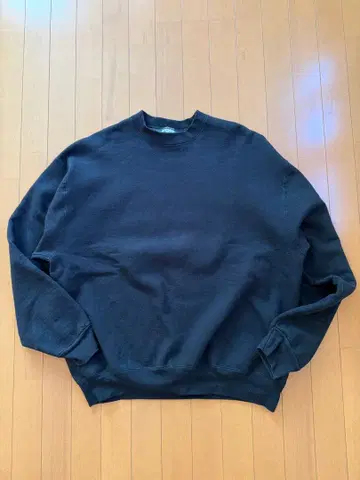 USA 90s FRUIT OF THE BLOOM 맨투맨 블랙 XL