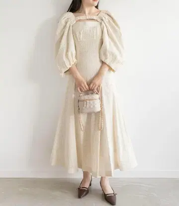 란다 볼레로 세트 레이스 원피스