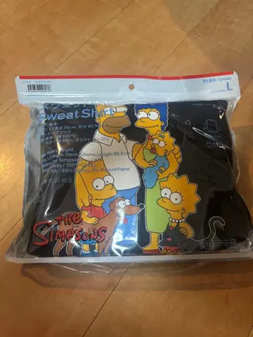 맨투맨 훼미리마트 L 사이즈 훼미리마트 심슨