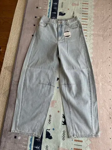 SM2 미사용 새상품 커브 데님 팬츠